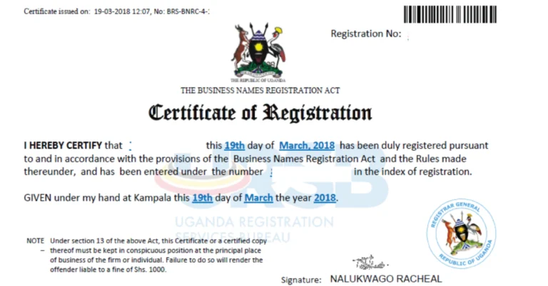 Business name, Company registration, and why it’s important to register in Uganda.