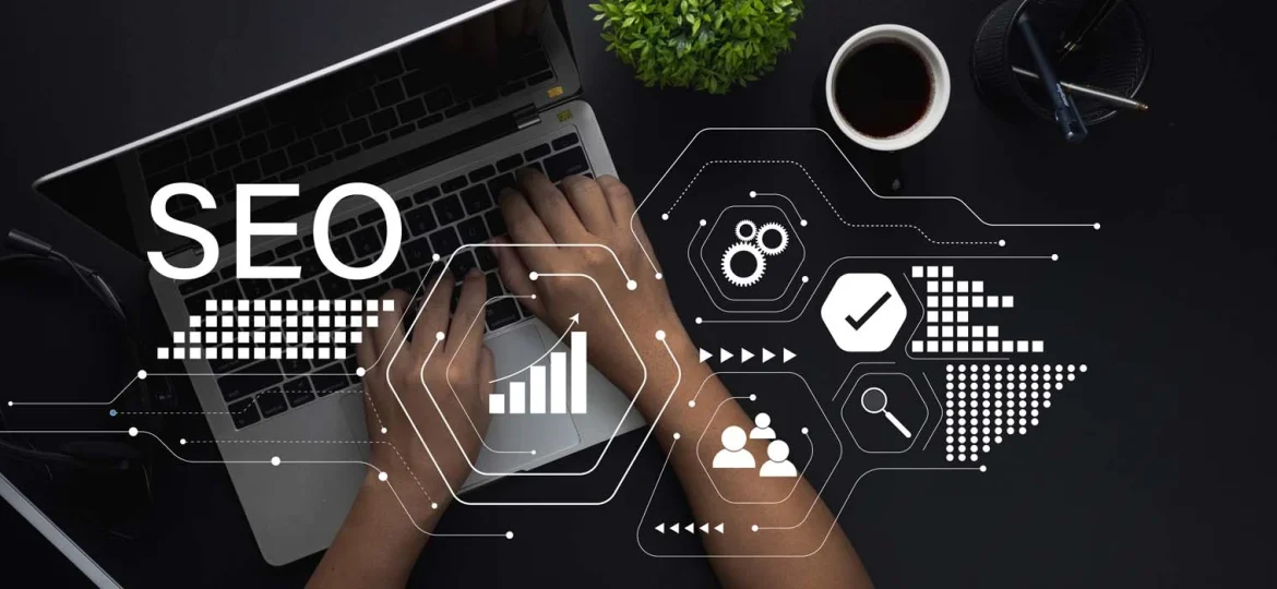 A graphic illustrating business growth achieved through the expert SEO services in Uganda from Kartel Tech.